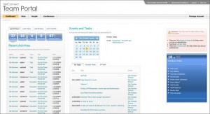 The dashboard The dashboard